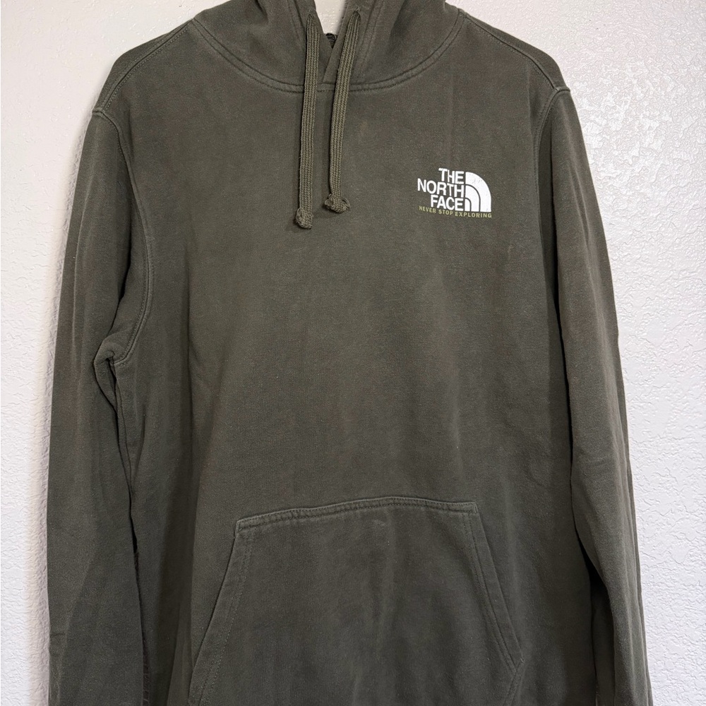 The North Face Men's Green Pullover Hoodie